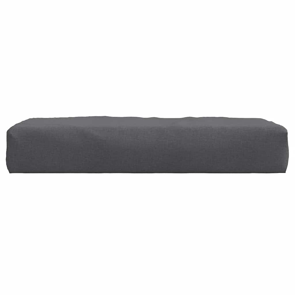 vidaXL Coussin de palette Mélange anthracite 60x60x9,5 cm Tissu