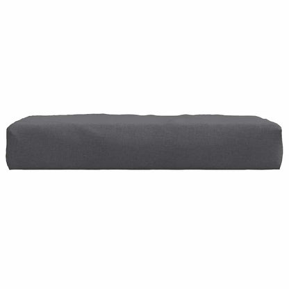 vidaXL Coussin de palette Mélange anthracite 60x60x9,5 cm Tissu