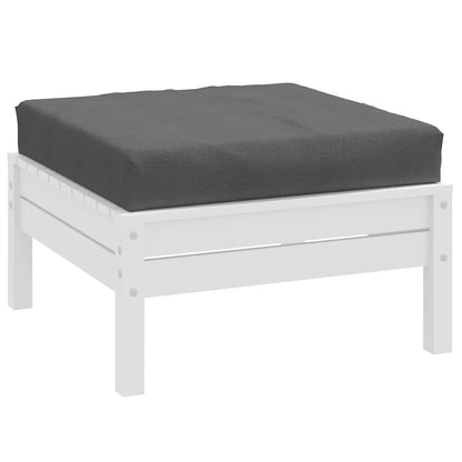 vidaXL Coussin de palette Mélange anthracite 60x60x9,5 cm Tissu