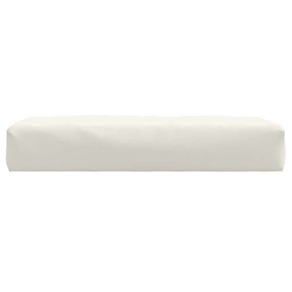 vidaXL Coussin de palette Mélange Crème 60x60x9,5 cm Tissu