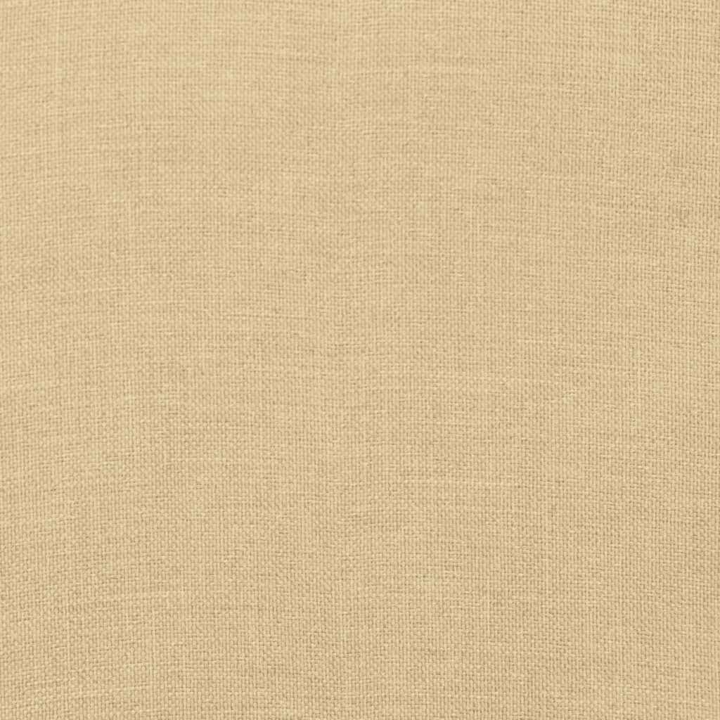 vidaXL Palettenkissen Melange Beige 60x60x9,5 cm Stoff