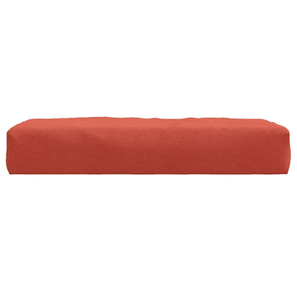 vidaXL Coussin de palette Mélange Rouge 60x60x9,5 cm Tissu