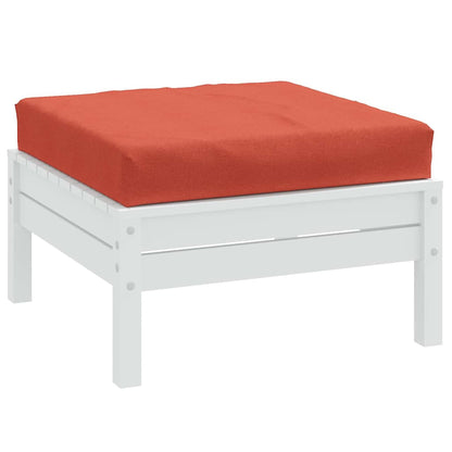 vidaXL Coussin de palette Mélange Rouge 60x60x9,5 cm Tissu