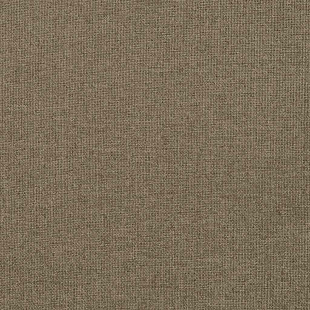 vidaXL Palettenkissen Melange Taupe 60x60x9,5 cm Stoff