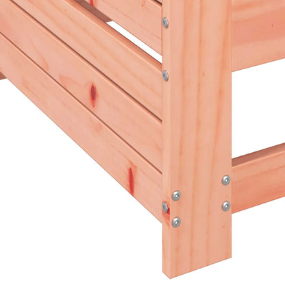 vidaXL Gartensofa mit Armlehne und Beistelltisch Massivholz Douglasie