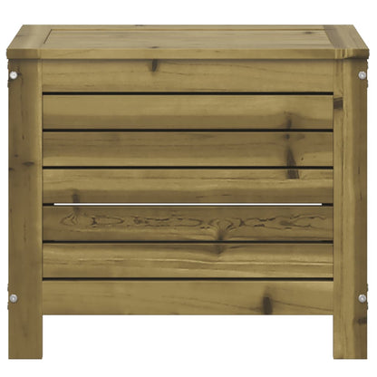 vidaXL Gartenhocker 62x31,5x52 cm Kiefernholz Imprägniert