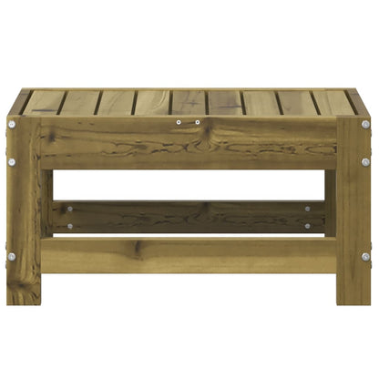vidaXL Gartenhocker 62x30x32 cm Kiefernholz Imprägniert