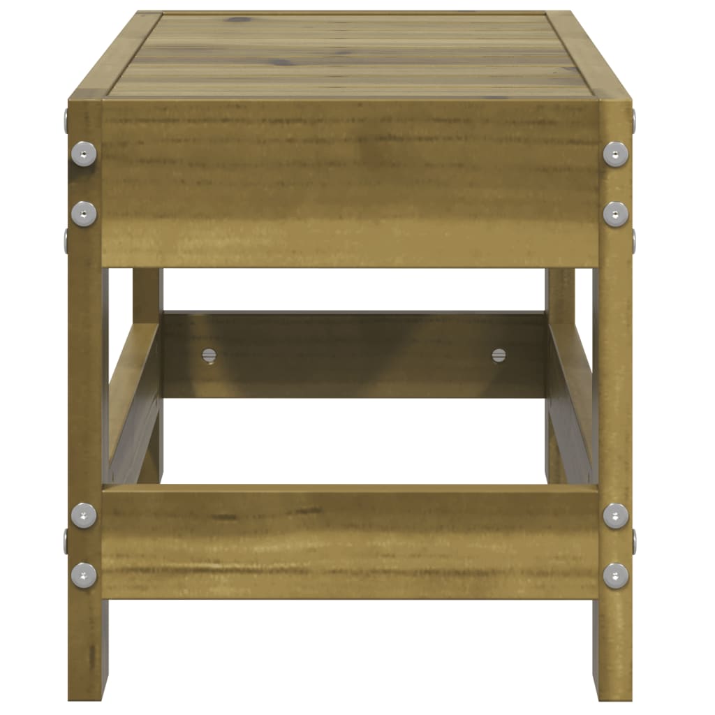 vidaXL Gartenhocker 62x30x32 cm Kiefernholz Imprägniert