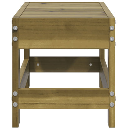 vidaXL Gartenhocker 62x30x32 cm Kiefernholz Imprägniert