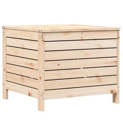vidaXL Gartenhocker 62x63,5x53,5 cm Massivholz Kiefer