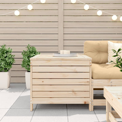 vidaXL Gartenhocker 62x63,5x53,5 cm Massivholz Kiefer