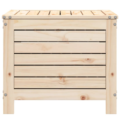 vidaXL Gartenhocker 62x63,5x53,5 cm Massivholz Kiefer