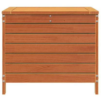 vidaXL Gartenhocker Wachsbraun 62x63,5x53,5 cm Massivholz Kiefer