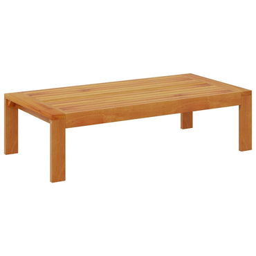 vidaXL Table de jardin 100x50x27 cm Bois d'acacia massif