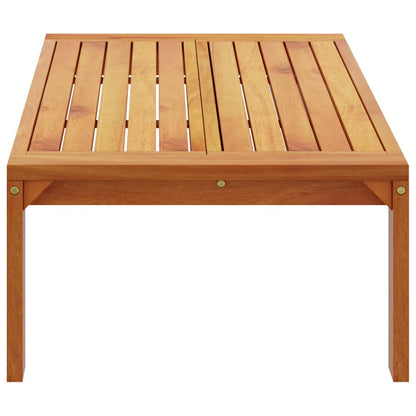 vidaXL Table de jardin 100x50x27 cm Bois d'acacia massif