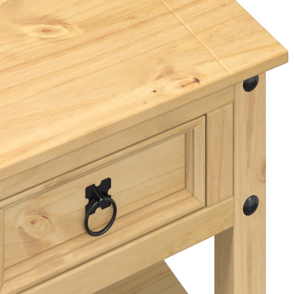 vidaXL Couchtisch mit Schubladen Corona 85x50x45 cm Massivholz Kiefer