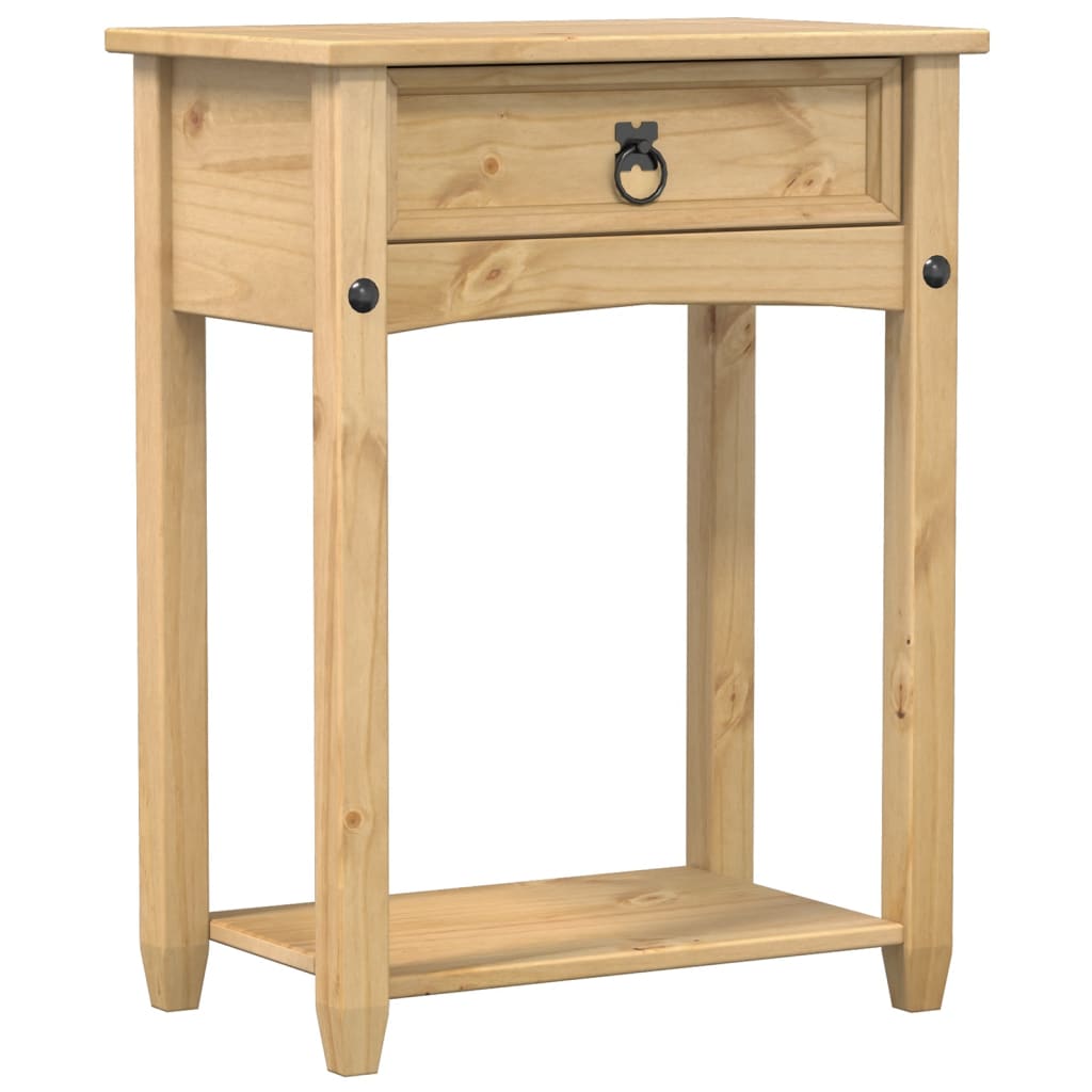 vidaXL Console Corona 55x35x73 cm Bois de pin massif