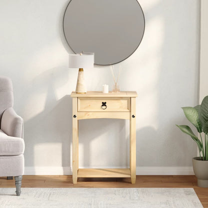 vidaXL Console Corona 55x35x73 cm Bois de pin massif