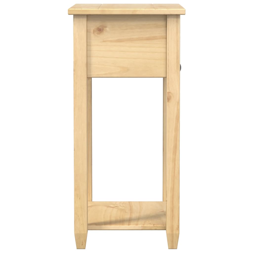 vidaXL Console Corona 55x35x73 cm Bois de pin massif