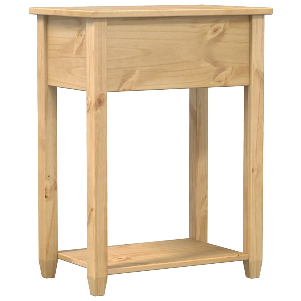 vidaXL Console Corona 55x35x73 cm Bois de pin massif