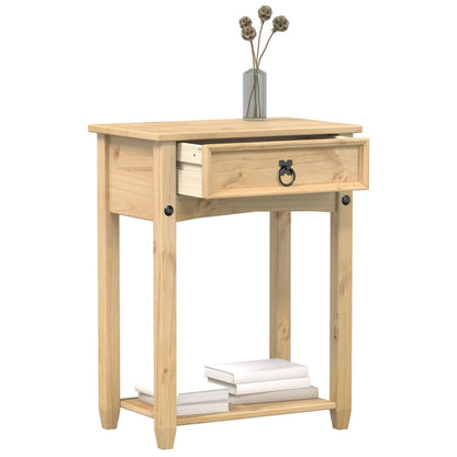 vidaXL Console Corona 55x35x73 cm Bois de pin massif