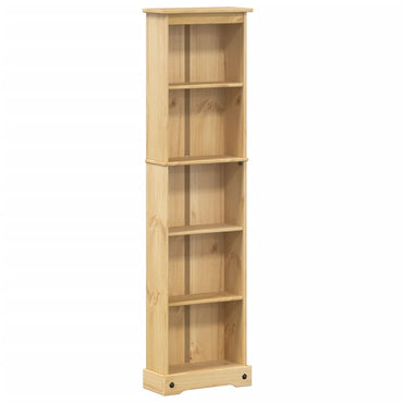 vidaXL Bücherregal Corona 46x20x170 cm Massivholz Kiefer