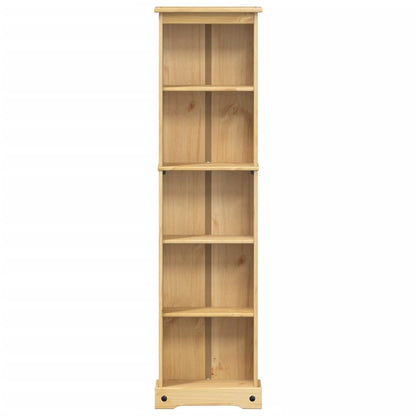 vidaXL Bücherregal Corona 46x20x170 cm Massivholz Kiefer