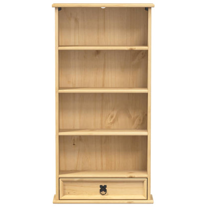 vidaXL Meuble CD Corona 52x17,5x103 cm Bois de pin massif
