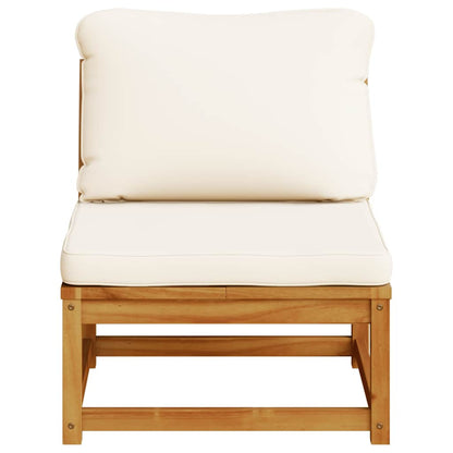 vidaXL Gartensofa mit Kissen Massivholz Akazie