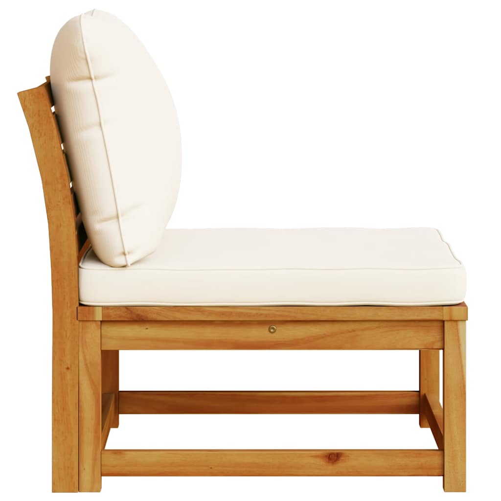 vidaXL Gartensofa mit Kissen Massivholz Akazie