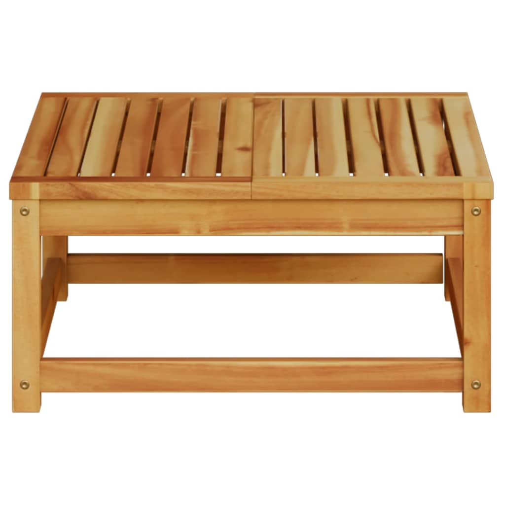 vidaXL Gartentisch 63x63x30 cm Massivholz Akazie