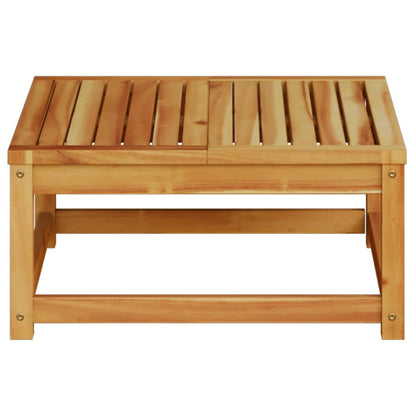 vidaXL Gartentisch 63x63x30 cm Massivholz Akazie