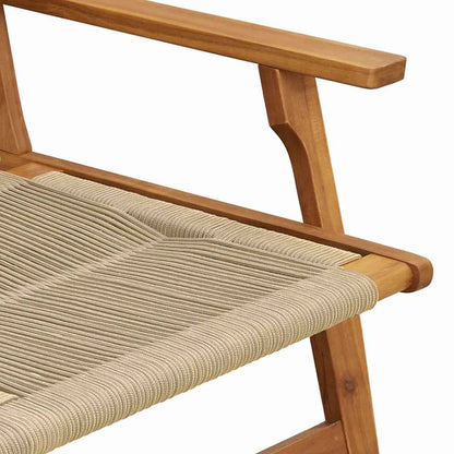 vidaXL gartenmöbel 2 pcs Beige 67 x 76 x 73 cm Massivholz Akazie