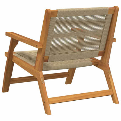 vidaXL gartenmöbel 2 pcs Beige 67 x 76 x 73 cm Massivholz Akazie