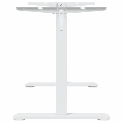 vidaXL Gestell für Sitz-Steh-Schreibtische Weiß (94-135)x60x(70-114)cm