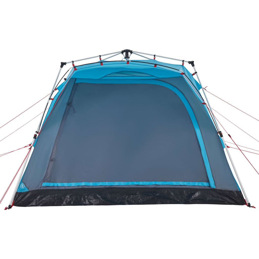 vidaXL Campingzelt 4 Personen Blau Quick Release