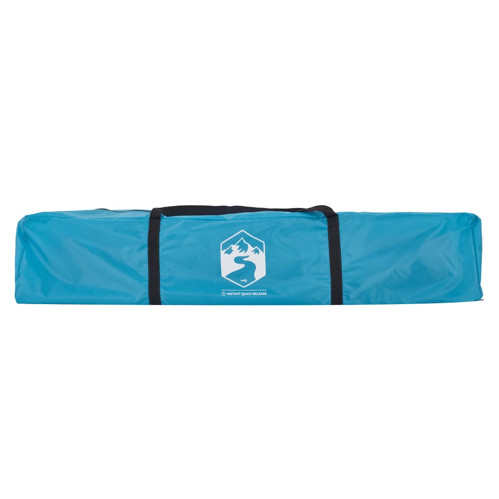 vidaXL Kuppel-Campingzelt 3 Personen Blau Quick Release