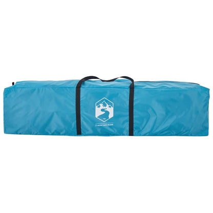 vidaXL Kuppel-Familienzelt 10 Personen Blau Quick Release