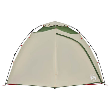 vidaXL Kuppel-Campingzelt 4 Personen Grün Quick Release