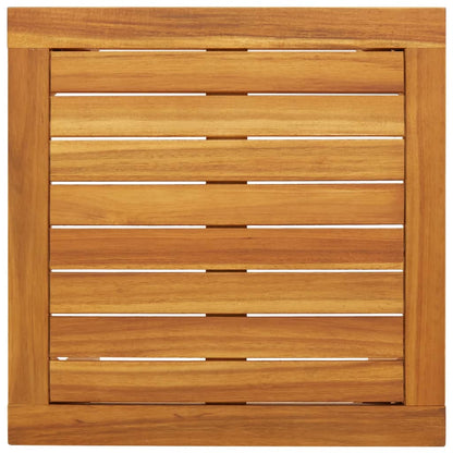 vidaXL Salon de jardin 5 pcs noir résine tressée et bois d'acacia
