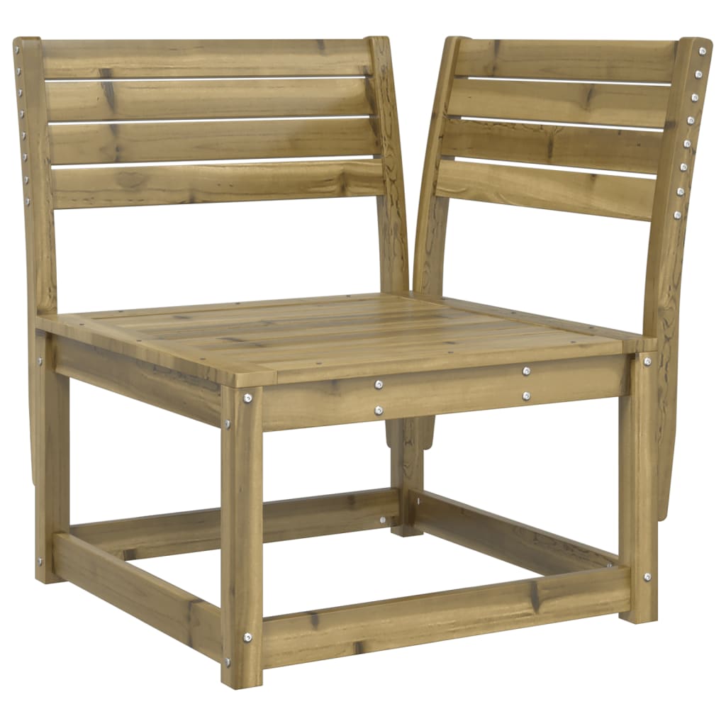 vidaXL Ensemble de mobilier de jardin 4 pcs Bois de pin Imprégné