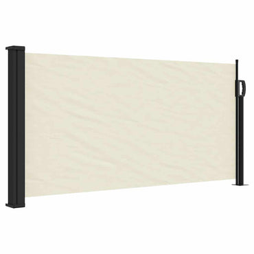 vidaXL Store latéral rétractable crème 100x300 cm