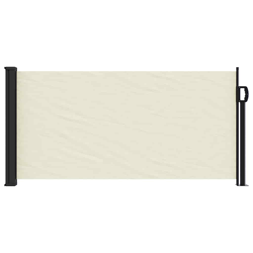 vidaXL Store latéral rétractable crème 100x300 cm