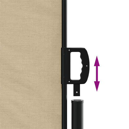 Store latéral extensible vidaXL Beige 100x300 cm