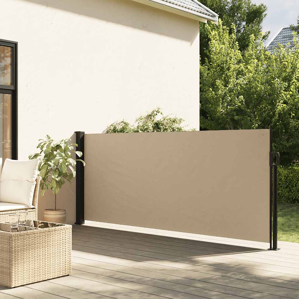 Store latéral extensible vidaXL Beige 100x300 cm