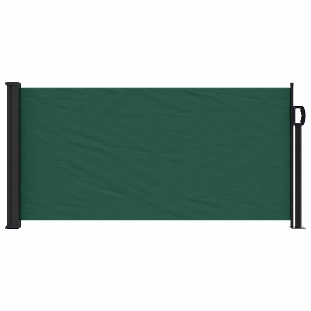 vidaXL Store latéral rétractable vert foncé 100x300 cm