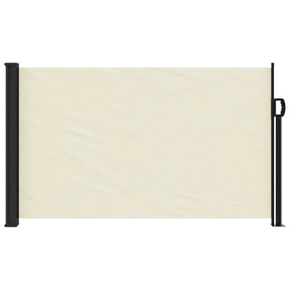 vidaXL Seitenmarkise Ausziehbar Creme 117x300 cm