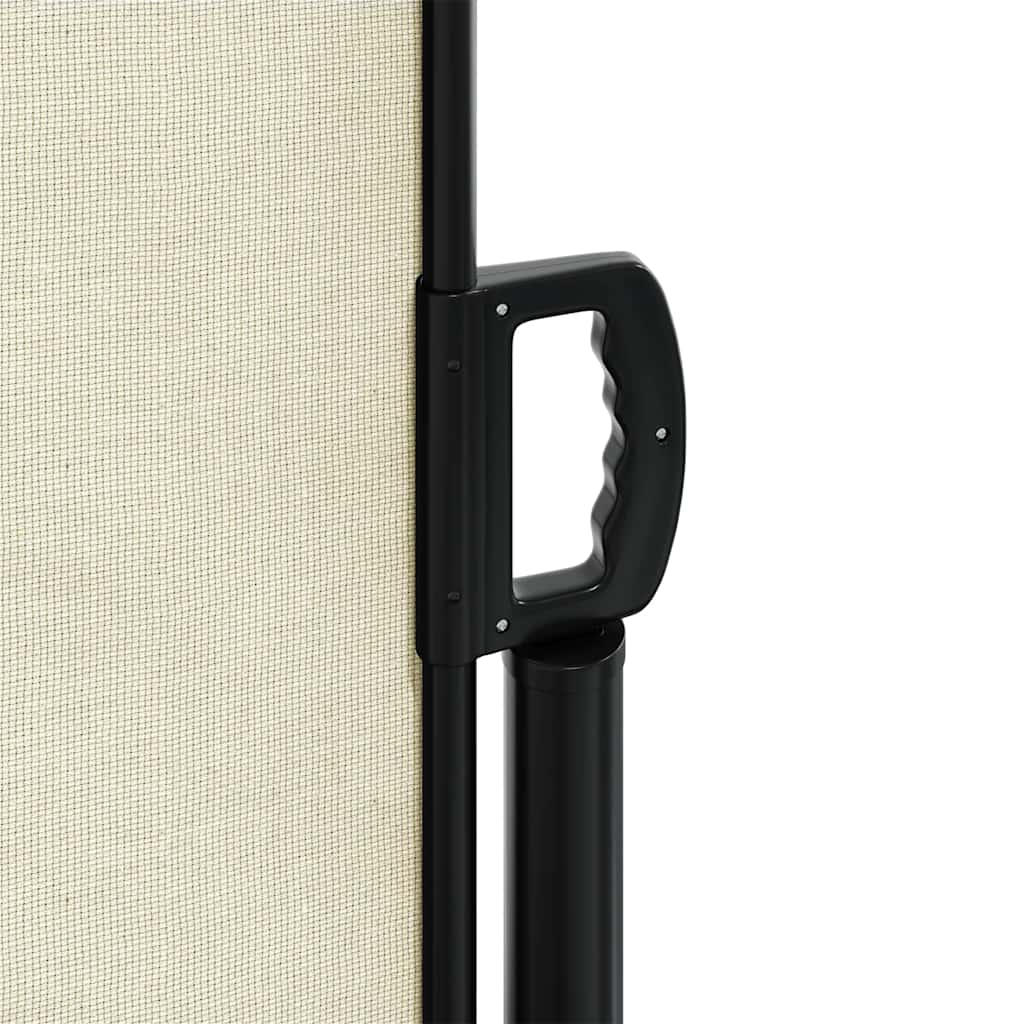 vidaXL Seitenmarkise Ausziehbar Creme 117x300 cm