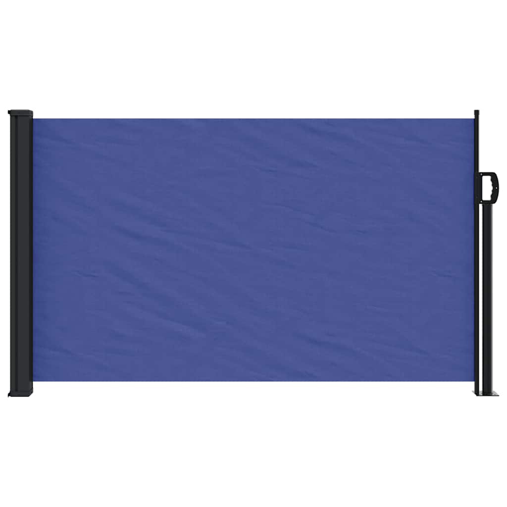 vidaXL Seitenmarkise Ausziehbar Blau 117x300 cm