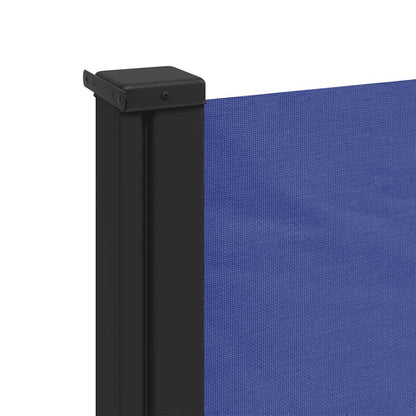 vidaXL Seitenmarkise Ausziehbar Blau 117x300 cm